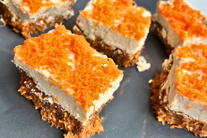 NO-BAKE Råw Morotskaka från 1 år 🍰