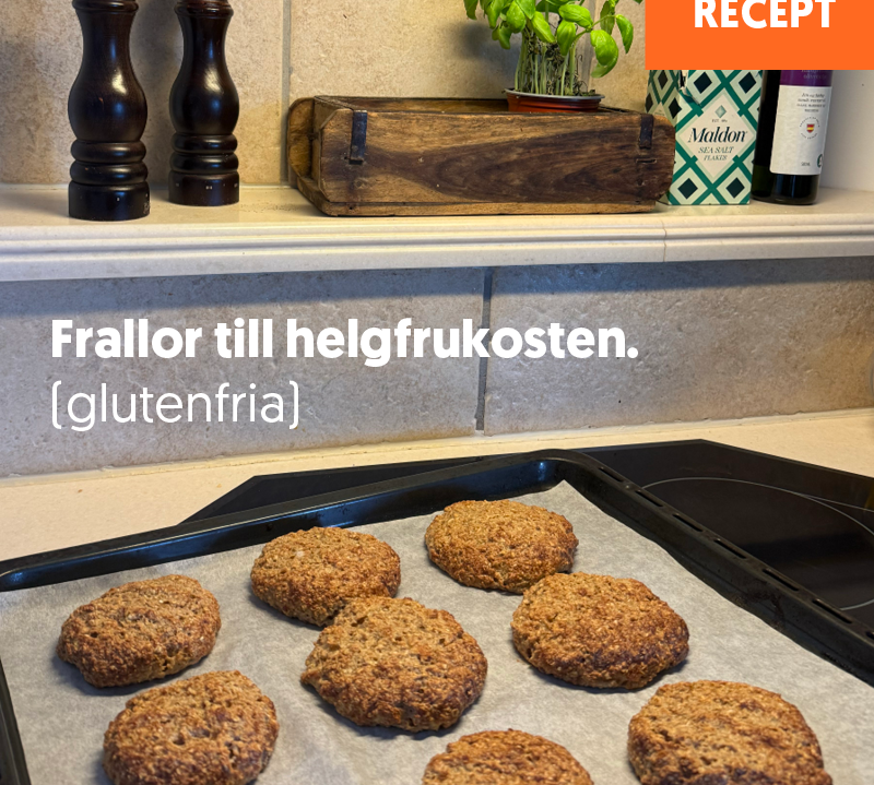 Frallor till helgfrukosten (naturligt glutenfria)
