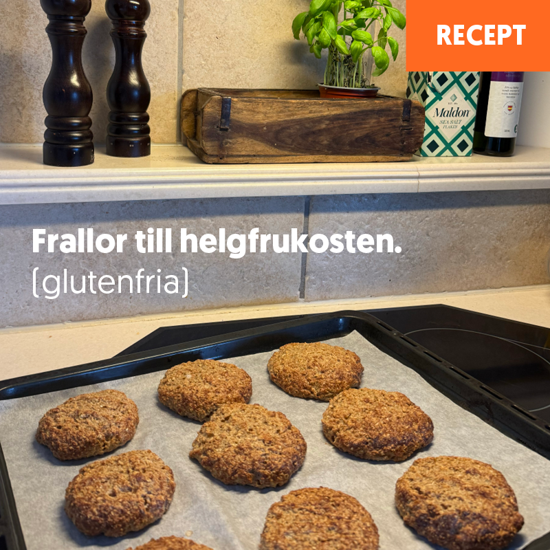Frallor till helgfrukosten (naturligt glutenfria)