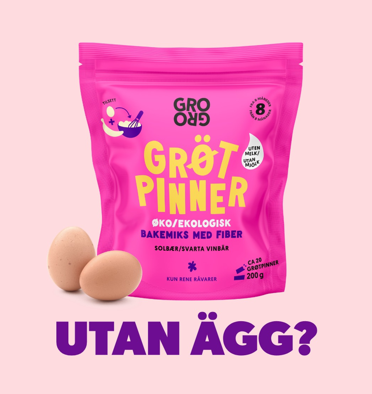 Grötpinnar utan ägg